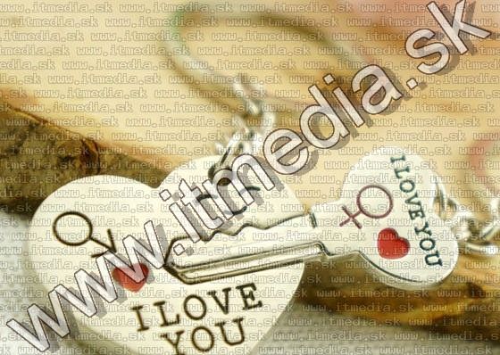 Image of Páros kulcstartó *Szív és Kulcs* (IT9957)